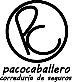 LOGO PACO CABALLERO CORREDURIA DE SEGUROS VECTOR